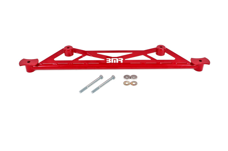 BMR 16-17 6th Gen Camaro Rear Of Rear Cradle Brace - Red CB009R