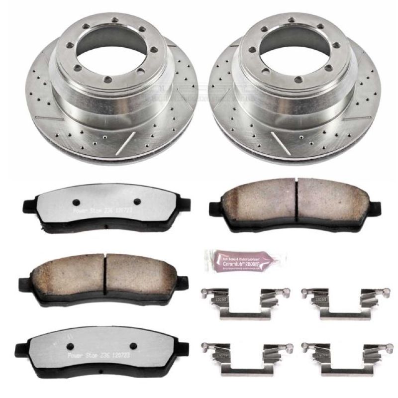 PowerStop PSB Z36 Truck & Tow Kit Brakes, Rotors & Pads Brake Kits - Performance D&S main image