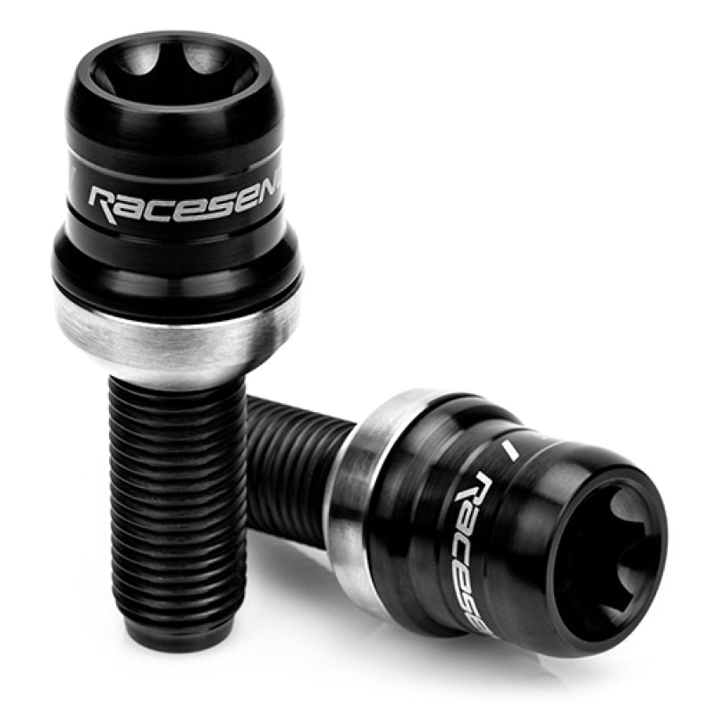 Raceseng TLR-1 Titanium Lug Bolt Set - M14x1.5mm / R13 Floating Seat - Brushed Black 01033BRBS10-01033BRBS10-103103S20