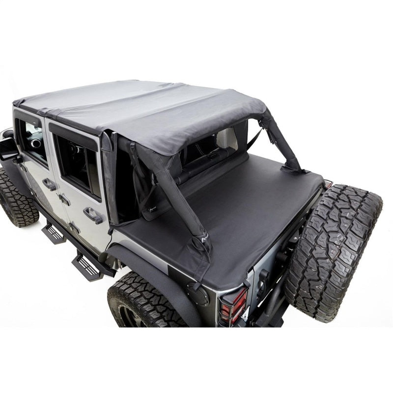 Rampage 2007-2010 Jeep Wrangler(JK) Unlimited 4-Door California Extended Brief - Black Diamond 90235