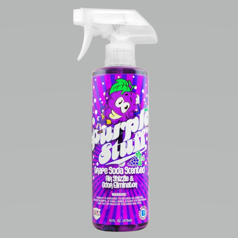 Chemical Guys Purple Stuff Grape Soda Air Freshener & Odor Eliminator - 16oz (P6) AIR_222_16