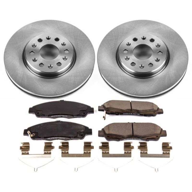 PowerStop PSB Autospecialty Kit Brakes, Rotors & Pads Brake Kits - OE main image