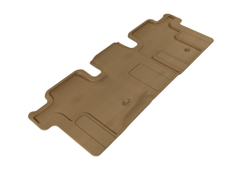 3D MAXpider 2013-2020 Nissan/Infiniti Pathfinder/QX60/JX Kagu 2nd Row Floormats - Tan L1NS05821502 Main Image