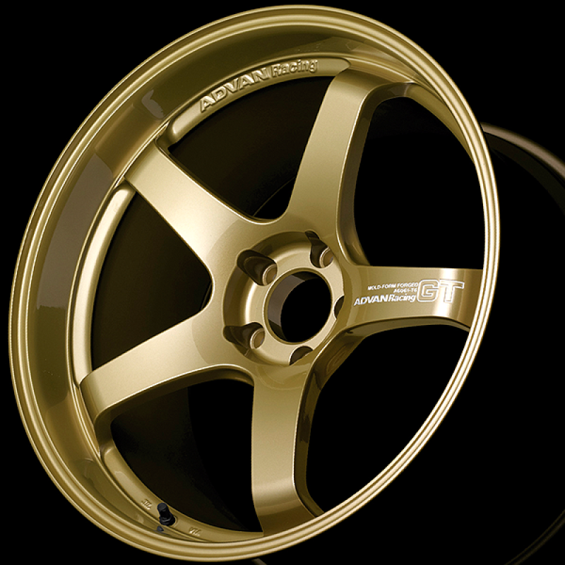 Advan GT Premium Version (Center Lock) 18x9.0 +46 Racing Gold Metallic Wheel YAQ8I46IRG