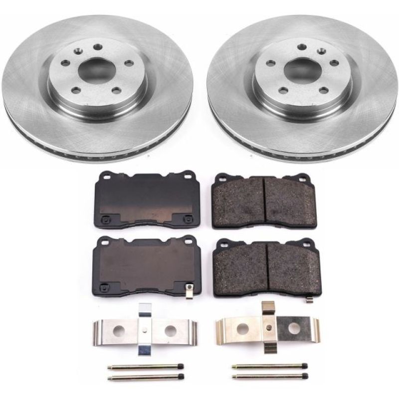 PowerStop PSB Autospecialty Kit Brakes, Rotors & Pads Brake Kits - OE main image