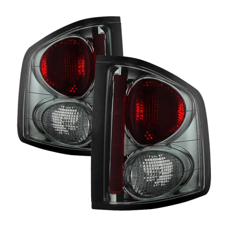 Spyder Chevy S10 94-04/GMC Sonoma 94-04/Isuzu Hombre 96-00 Euro Tail Lights Smke ALT-YD-CS1094-SM 5001962 Main Image