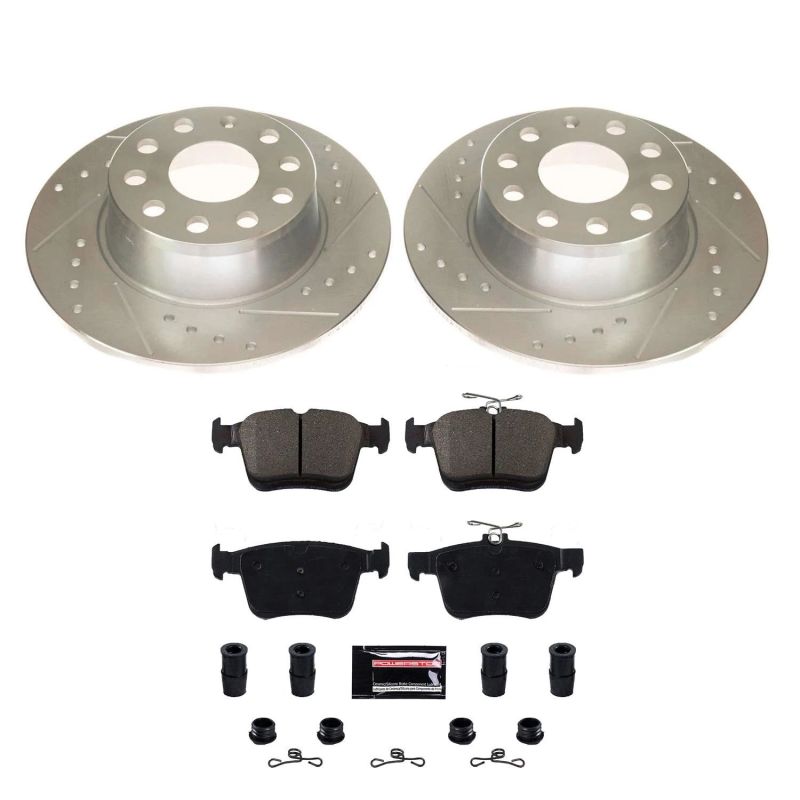 PowerStop PSB Z23 Evolution Kit Brakes, Rotors & Pads Brake Kits - Performance D&S main image