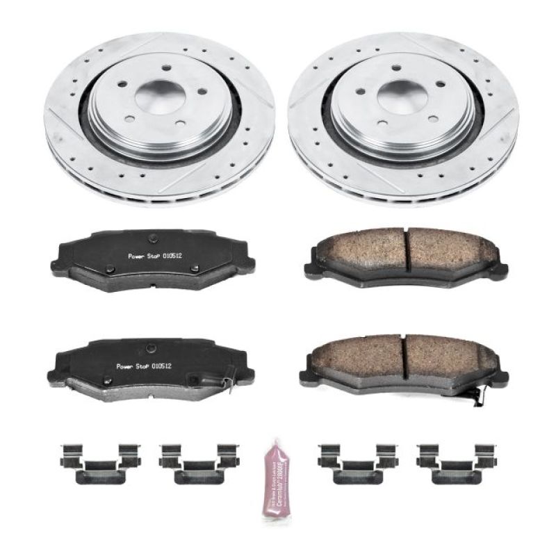 PowerStop PSB Z23 Evolution Kit Brakes, Rotors & Pads Brake Kits - Performance D&S main image