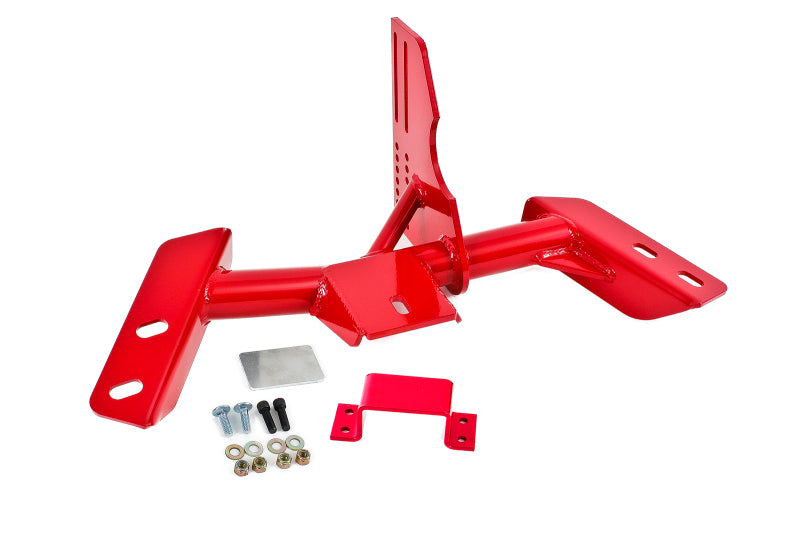 BMR 84-92 3rd Gen F-Body Torque Arm Relocation Crossmember TH700R4 / 4L60 - Red TCC017R