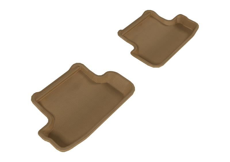 3D MAXpider 2009-2017 Audi A5/S5 Kagu 2nd Row Floormats - Tan L1AD02821502 Main Image
