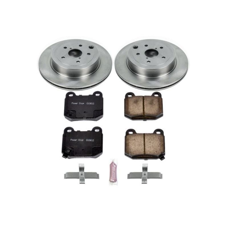 PowerStop PSB Autospecialty Kit Brakes, Rotors & Pads Brake Kits - OE main image