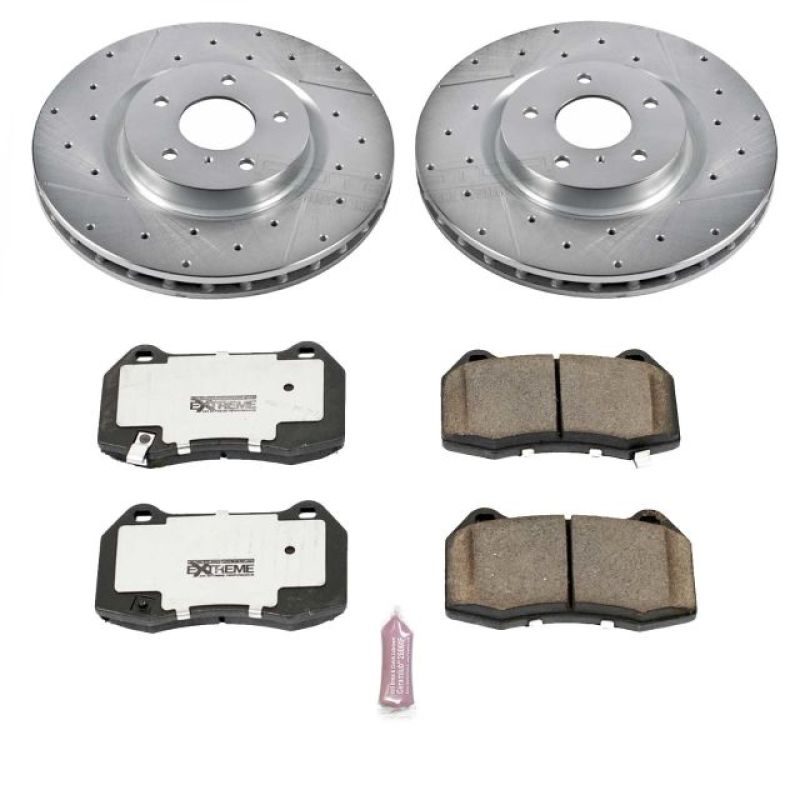 PowerStop PSB Z26 Street Warrior Kit Brakes, Rotors & Pads Brake Kits - Performance D&S main image