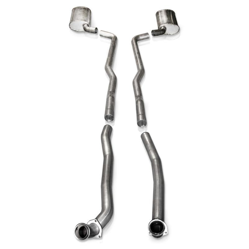 Stainless Works 1964-67 Corvette Exhaust BB Standard Trans 2-1/2in Factory Connect V6414100S Main Image