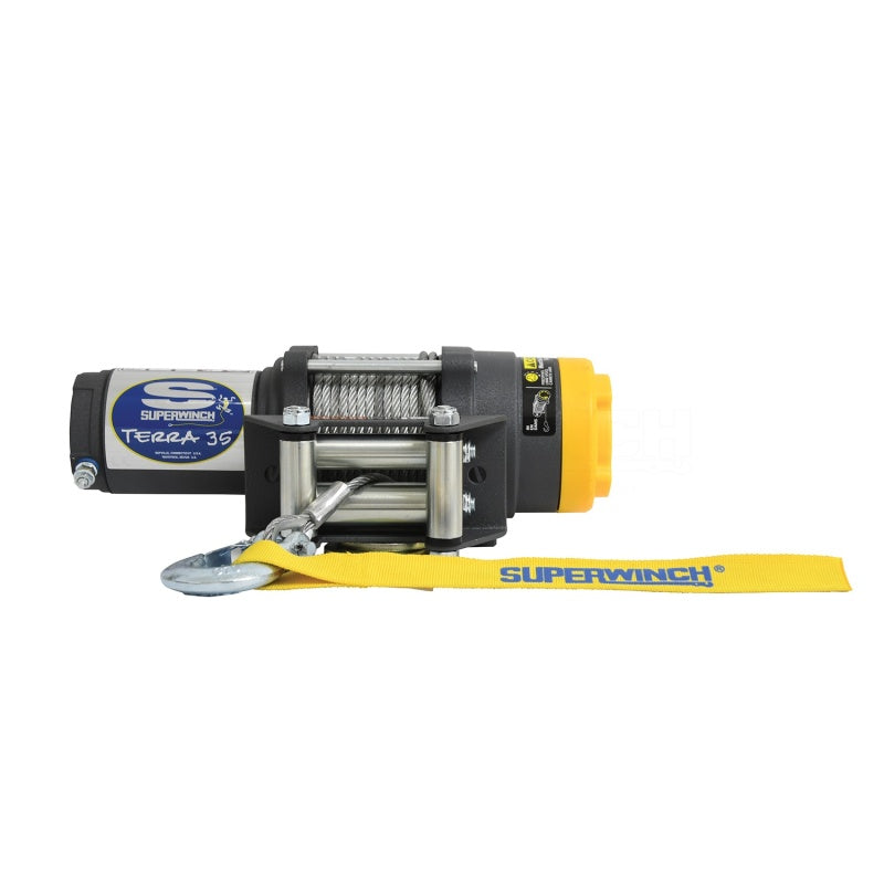 Superwinch 3500 LBS 12 VDC 13/64in x 50ft Steel Rope Terra 35 Winch 1135220