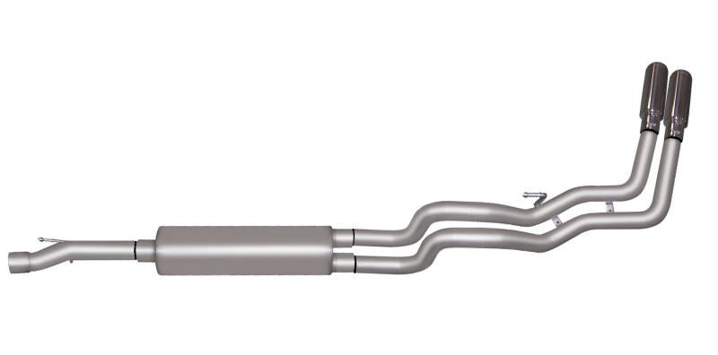 Gibson 06-07 Dodge Ram 1500 SLT 5.7L 2.5in Cat-Back Dual Sport Exhaust - Aluminized 6545 Main Image