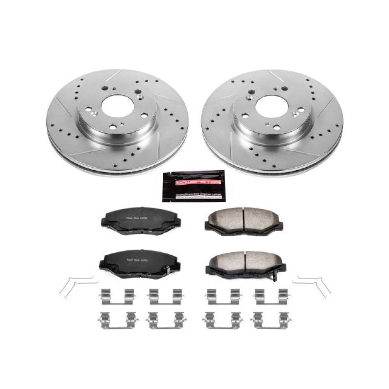 PowerStop PSB Z36 Truck & Tow Kit Brakes, Rotors & Pads Brake Kits - Performance D&S main image