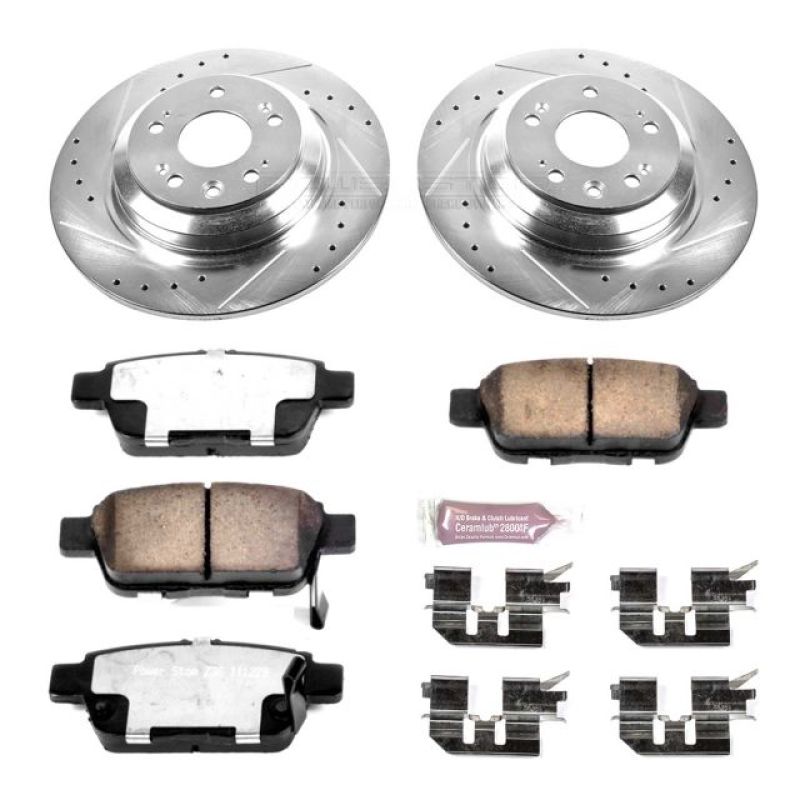 PowerStop PSB Z36 Truck & Tow Kit Brakes, Rotors & Pads Brake Kits - Performance D&S main image