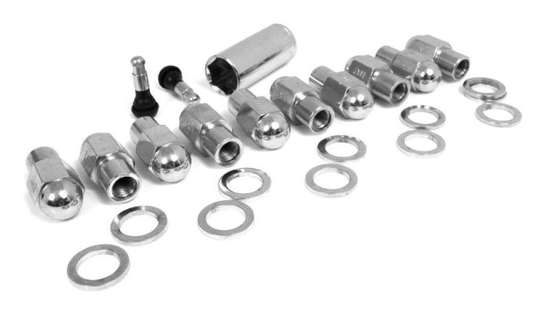 Race Star 14mmx2.0 Lightning Truck Closed End Deluxe Lug Kit - 10 PK 601-1410-10