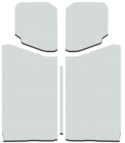 DEI 2019+ Jeep Wrangler JL 2DR Headliner - White (5 Pc) 050190