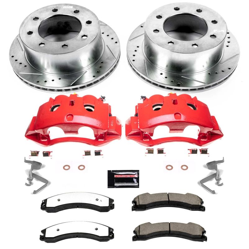 PowerStop PSB Z36 Truck & Tow Kit w/Cals Brakes, Rotors & Pads Brake Kits - Performance D&S main image