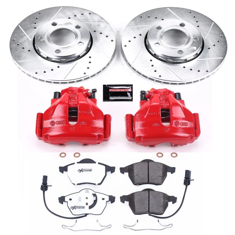 PowerStop PSB Z26 Street Kit w/Cals Brakes, Rotors & Pads Brake Kits - Performance D&S main image