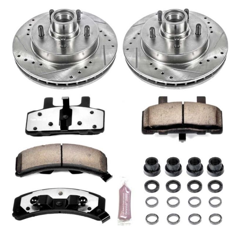 PowerStop PSB Z36 Truck & Tow Kit Brakes, Rotors & Pads Brake Kits - Performance D&S main image