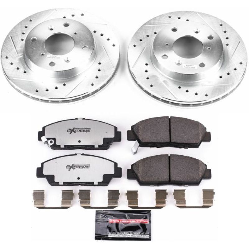 PowerStop PSB Z26 Street Warrior Kit Brakes, Rotors & Pads Brake Kits - Performance D&S main image