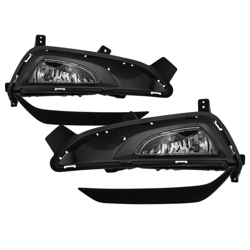 Spyder 16-18 Hyundai Tucson OEM Style Fog Lights w/Switch - Clear (FL-HYTU2016-C) 9044274 Main Image