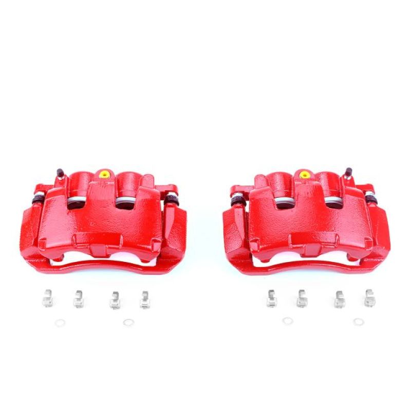 PowerStop PSB Red Calipers Brakes, Rotors & Pads Brake Calipers - Perf main image