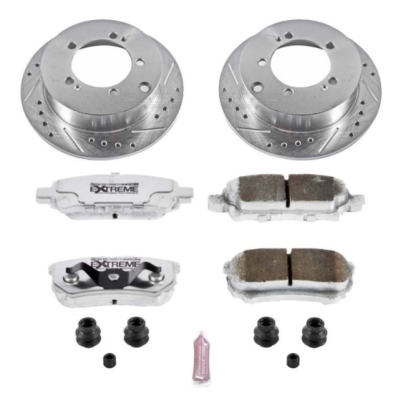 PowerStop PSB Z26 Street Warrior Kit Brakes, Rotors & Pads Brake Kits - Performance D&S main image