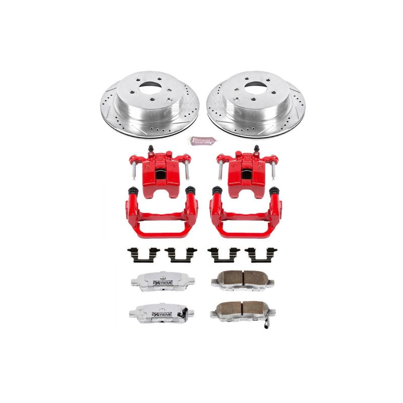 PowerStop PSB Z26 Street Kit w/Cals Brakes, Rotors & Pads Brake Kits - Performance D&S main image