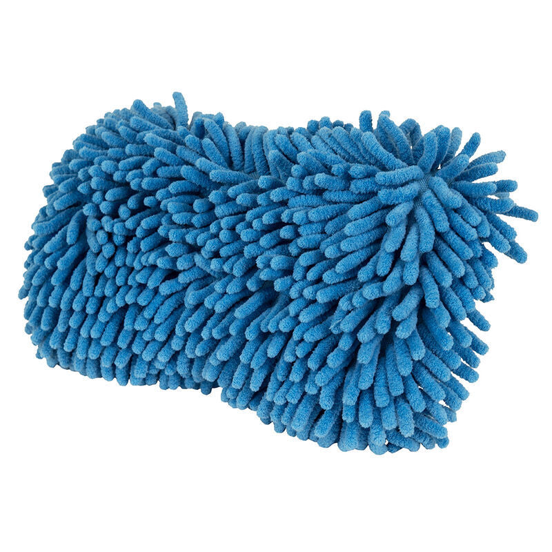 Chemical Guys Ultimate Two Sided Chenille Microfiber Wash Sponge - Blue (P12) MIC495