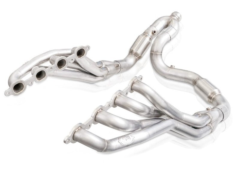 Stainless Works 2019+ Chevrolet Silverado 5.3L Catted Headers 1-7/8in Primaries 3in Leads Y-Pipe CT19HCATY