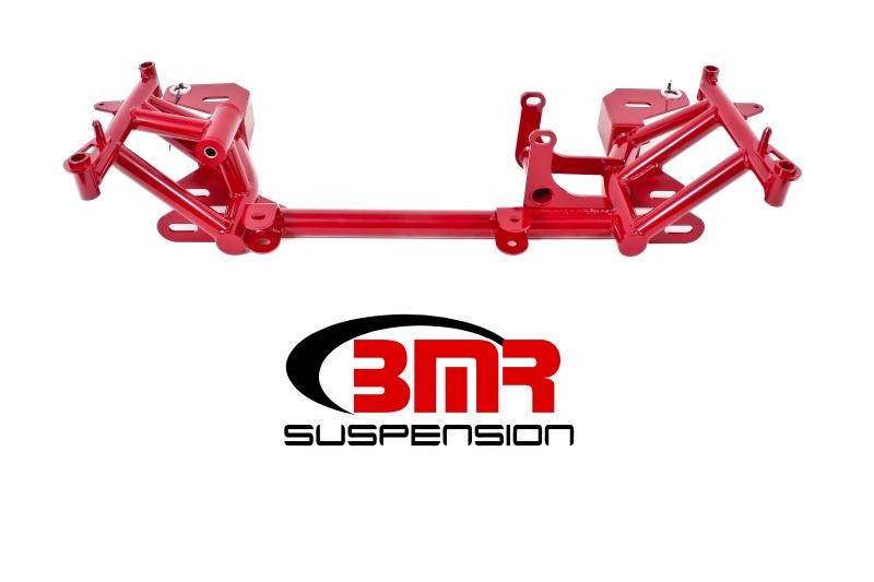 BMR 93-97 4th Gen F-Body K-Member w/ LT1 Motor Mounts STD. Rack Mounts - Red KM002R Main Image