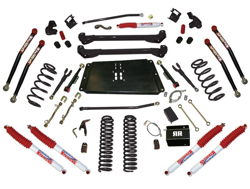 Skyjacker 1997-2006 Jeep Wrangler (TJ) Suspension Lift Kit w/ Shock TJ676XPN Main Image