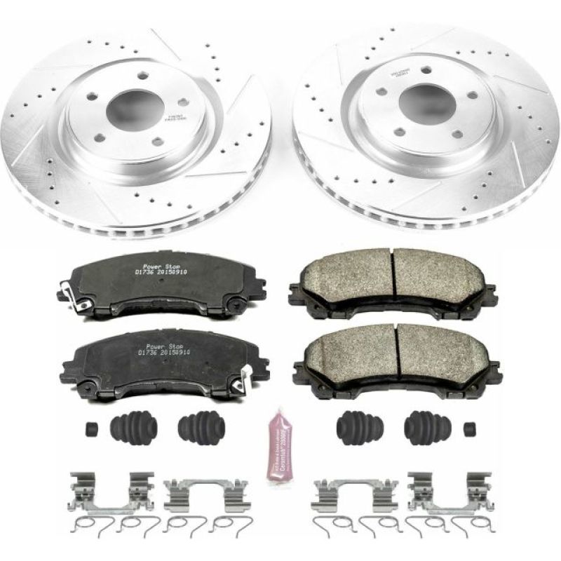 PowerStop PSB Z23 Evolution Kit Brakes, Rotors & Pads Brake Kits - Performance D&S main image