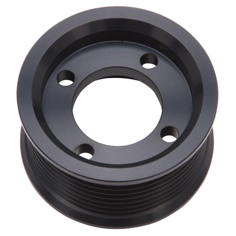 Edelbrock Pulley SC E-Force 2 625In 8 Rib Black 15870 Main Image