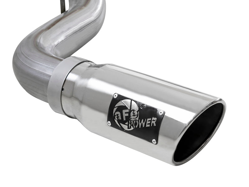 afe Apollo GT Series 2019 GM Silverado/Sierra 1500 4.3L/5.3L 409 SS CB Exhaust System w/Polished Tip 49-44107-P