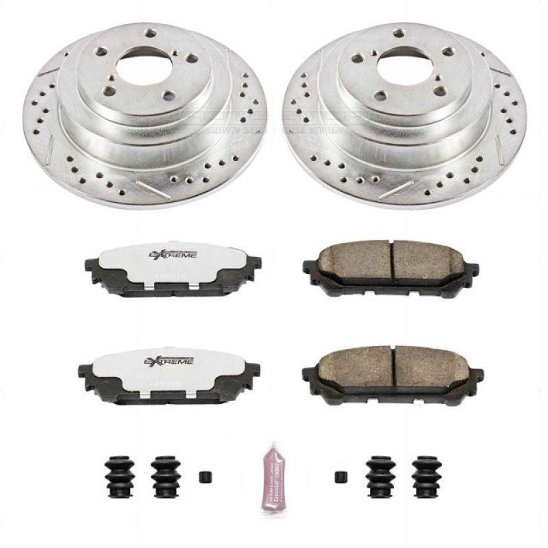 PowerStop PSB Z26 Street Warrior Kit Brakes, Rotors & Pads Brake Kits - Performance D&S main image