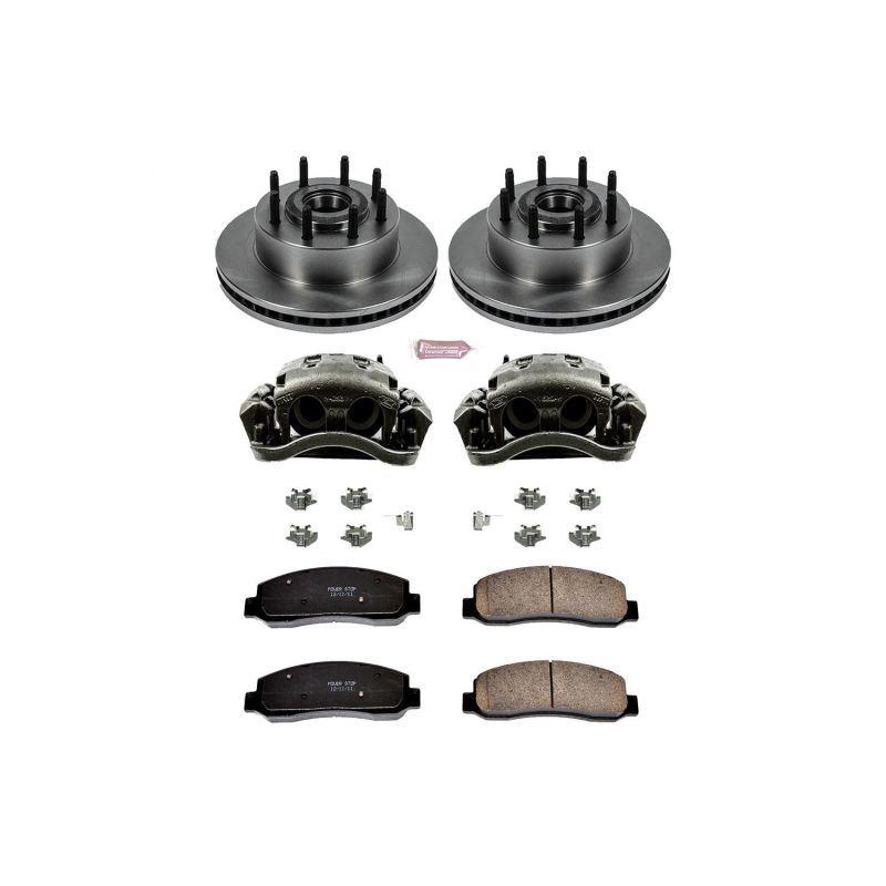 PowerStop PSB Autospecialty Kit w/Cals Brakes, Rotors & Pads Brake Kits - OE main image