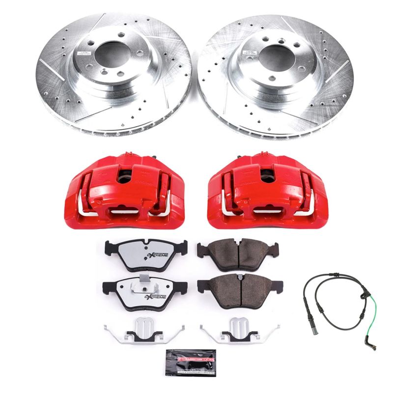 PowerStop PSB Z26 Street Kit w/Cals Brakes, Rotors & Pads Brake Kits - Performance D&S main image