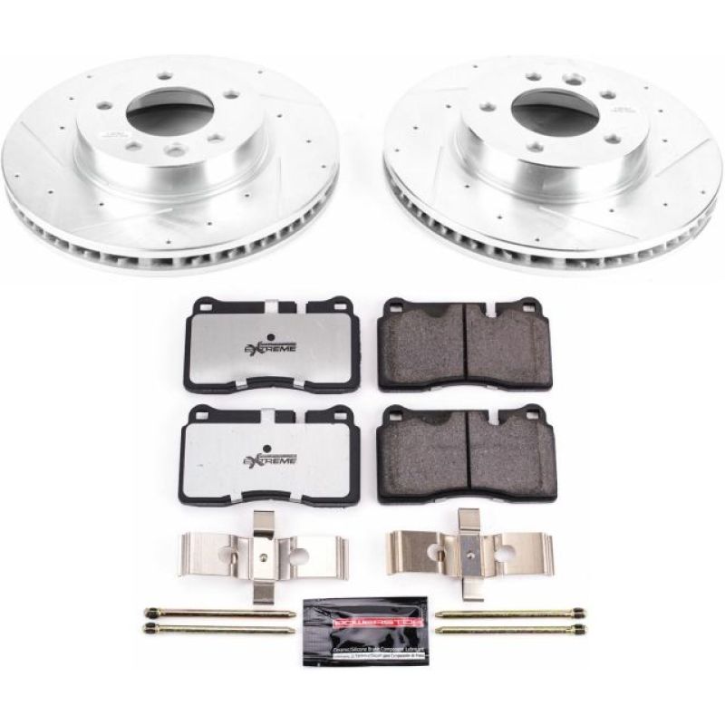 PowerStop PSB Z26 Street Warrior Kit Brakes, Rotors & Pads Brake Kits - Performance D&S main image