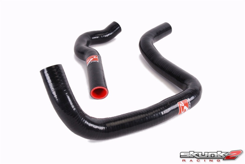 Skunk2 Honda/Acura B16A Engines Radiator Hose Kit (Blk/Rd 2 Hose Kit) 0B7W7