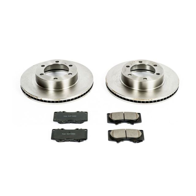 PowerStop PSB Autospecialty Kit Brakes, Rotors & Pads Brake Kits - OE main image