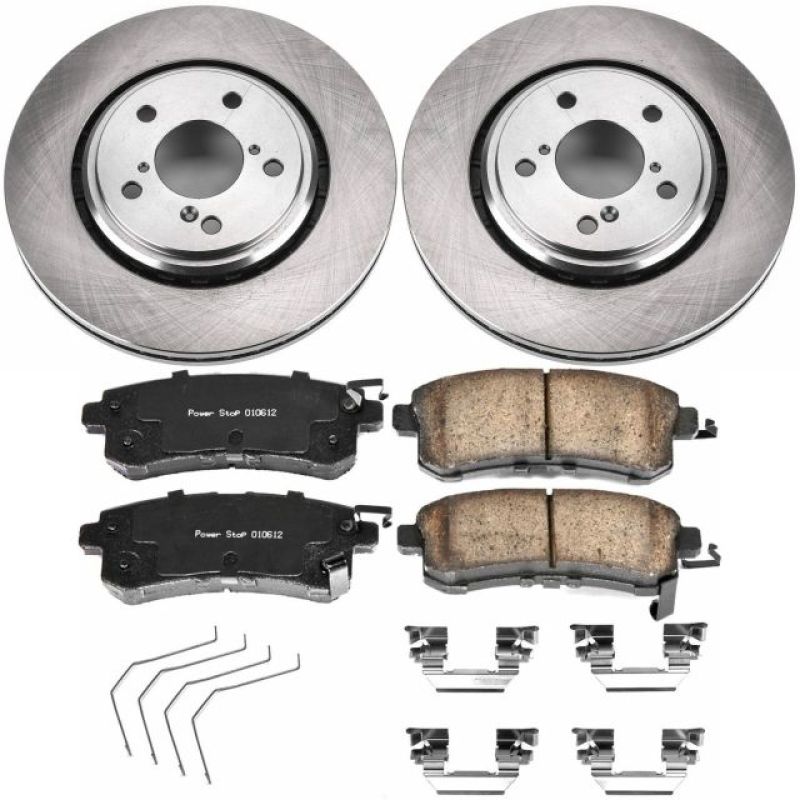 PowerStop PSB Autospecialty Kit Brakes, Rotors & Pads Brake Kits - OE main image