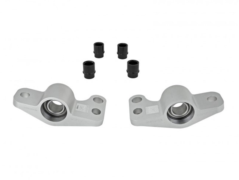 Skunk2 96-00 Honda Civic Front Spherical Bushing Compliance Bracket - Black Anodized 542-05-M555