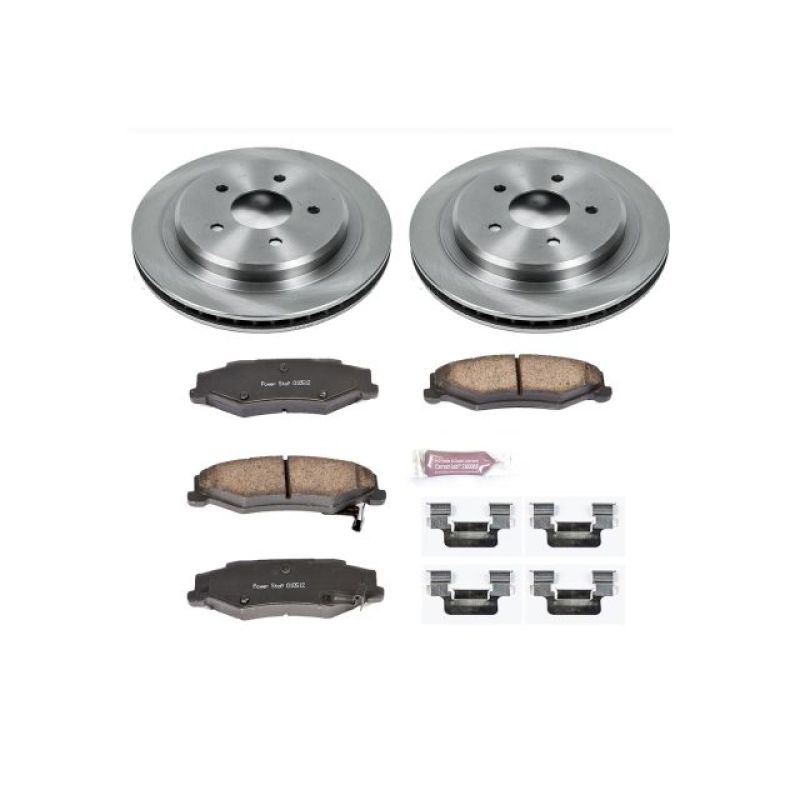 PowerStop PSB Autospecialty Kit Brakes, Rotors & Pads Brake Kits - OE main image