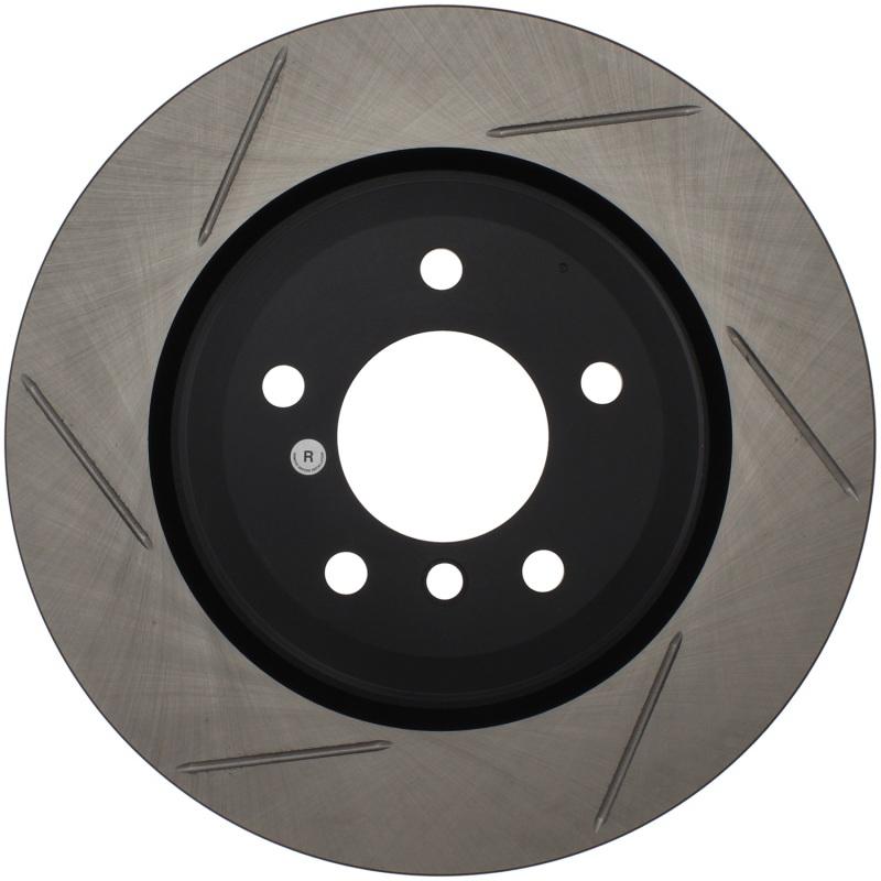 StopTech Power Slot 06 BMW 330 Series / 07-09 335 Series Rear Left Slotted Rotor 126.34080SL Main Image