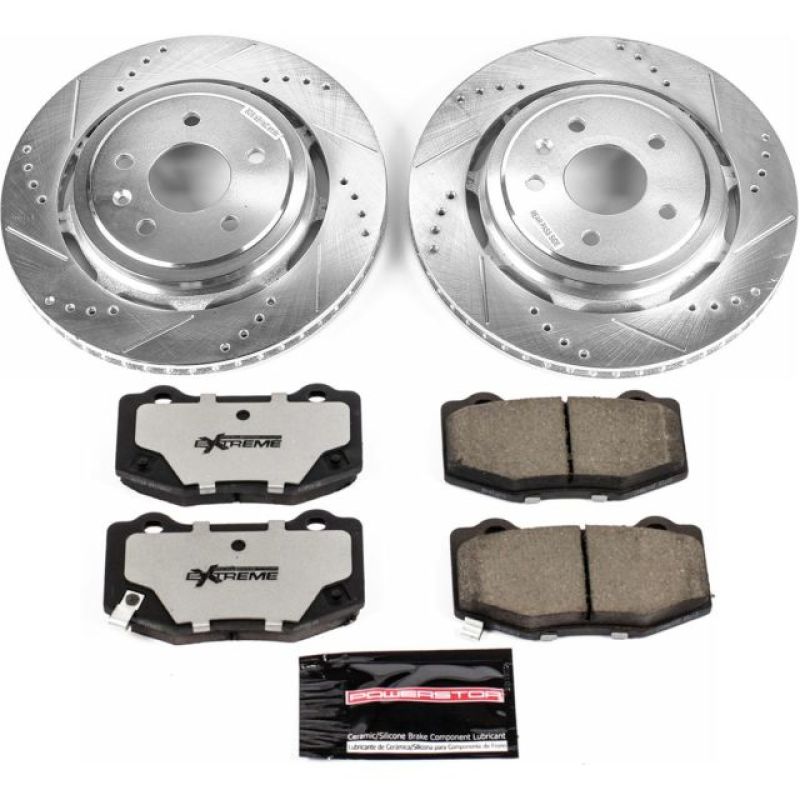 PowerStop PSB Z26 Street Warrior Kit Brakes, Rotors & Pads Brake Kits - Performance D&S main image