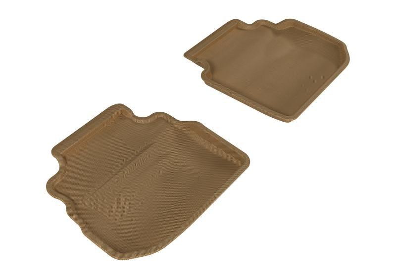 3D MAXpider 2006-2010 Infiniti M35 Kagu 2nd Row Floormats - Tan L1IN01421502 Main Image